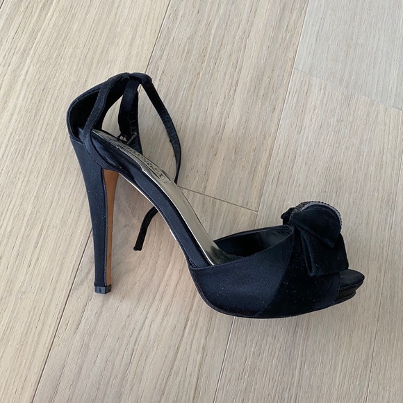 Badgley Mischka open-toe heels - Picture 3 of 4